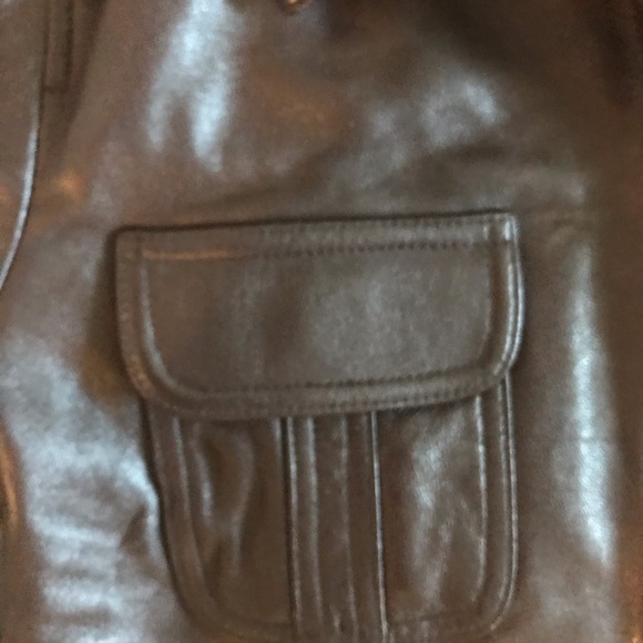 GAP genuine leather jacket - Picture 3 of 6
